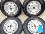 ダンロップ ウィンターマックス SV01 145/80R12 80/78LT /　 TOPY E46 3.5J+ 100-4穴 4本