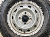 ダンロップ ウィンターマックス SV01 145R12 6PR /　 キャロウィン Ｔ3 3.5J+ 100-4穴 4本
