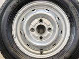 ヨコハマ アイスガード iG91 145/80R12 80/78LT /　 TOPY E46 3.5J+ 100-4穴 4本