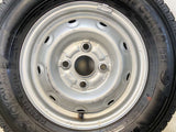 ヨコハマ アイスガード iG91 145/80R12 80/78LT /　 TOPY E46 3.5J+ 100-4穴 4本