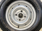 ヨコハマ アイスガード iG91 145/80R12 80/78LT /　 TOPY E46 3.5J+ 100-4穴 4本