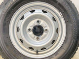 ブリヂストン W300 145/80R12 80/78LT /　 JECT T3 3.5J+ 100-4穴 4本