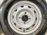 ブリヂストン W300 145/80R12 80/78LT /　 JECT T3 3.5J+ 100-4穴 4本