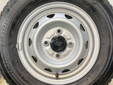 ブリヂストン W300 145/80R12 80/78LT /　 JECT T3 3.5J+ 100-4穴 4本