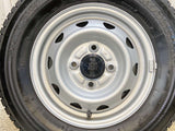 ブリヂストン W300 145/80R12 80/78LT /　 JECT T3 3.5J+ 100-4穴 4本