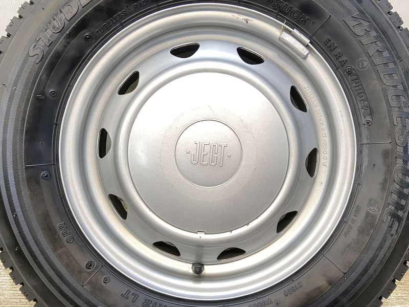 ブリヂストン W300 145R12 6PR /　 JECT WD 3.5J+ 100/110/114.3-4穴 4本