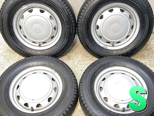 ブリヂストン W300 145R12 6PR /　 JECT WD 3.5J+ 100/110/114.3-4穴 4本
