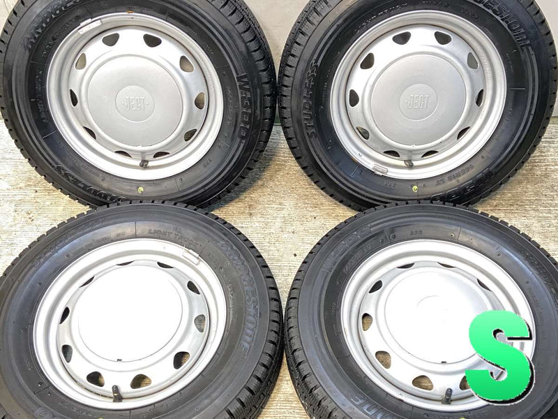 ブリヂストン W300 145R12 6PR /　 JECT WD 3.5J+ 100/110/114.3-4穴 4本