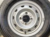 ブリヂストン W300 145/80R12 80/78LT /　 JECT T3 3.5J+ 100-4穴 4本