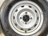 ブリヂストン W300 145/80R12 80/78LT /　 JECT 3.5J+ 100-4穴 4本