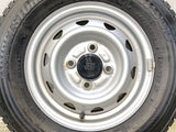 ブリヂストン W300 145/80R12 80/78LT /　 JECT T3 3.5J+ 100-4穴 4本