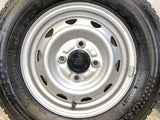 ブリヂストン W300 145/80R12 80/78LT /　 JECT T3 3.5J+ 100-4穴 4本