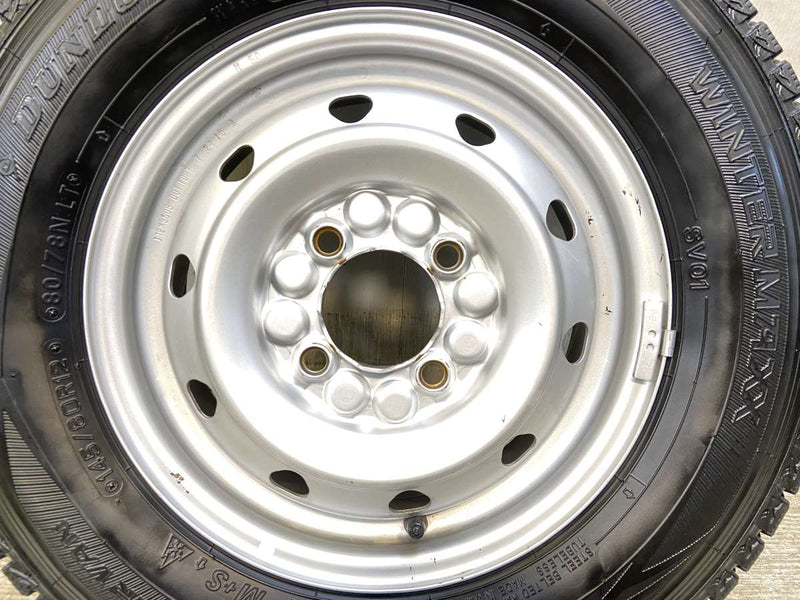 ダンロップ ウィンターマックス SV01 145/80R12 80/78LT /　 TOPY M50 3.5J+ 100-4穴 4本