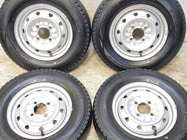 ダンロップ ウィンターマックス SV01 145/80R12 80/78LT /　 TOPY M50 3.5J+ 100-4穴 4本