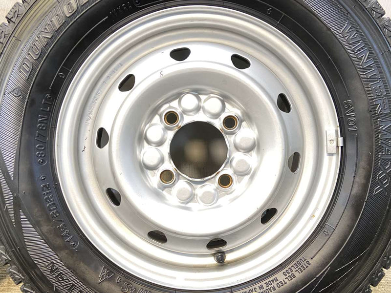 ダンロップ ウィンターマックス SV01 145/80R12 80/78LT /　 TOPY M50 3.5J+ 100-4穴 4本