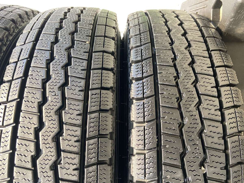 ダンロップ ウィンターマックス SV01 145/80R12 80/78LT /　 TOPY M50 3.5J+ 100-4穴 4本