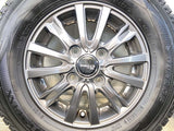 ダンロップ ウィンターマックスSV01 145R12 6PR /　 SIBILLA 3.5J+44 100-4穴 4本