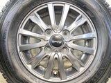 ダンロップ ウィンターマックスSV01 145R12 6PR /　 SIBILLA 3.5J+44 100-4穴 4本