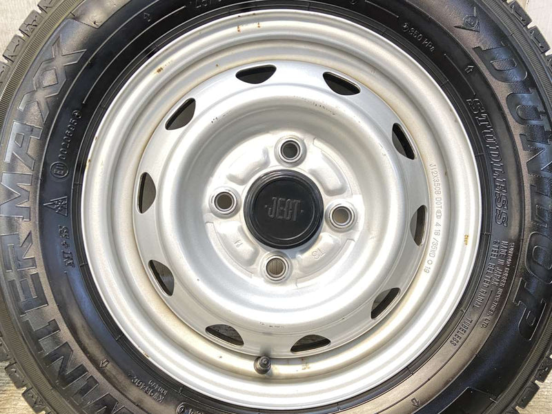 ダンロップ ウィンターマックス LV01 145/80R12 80/78LT /　 JECT T3 3.5J+ 100-4穴 4本