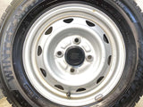 ダンロップ ウィンターマックス LV01 145/80R12 80/78LT /　 JECT T3 3.5J+ 100-4穴 4本