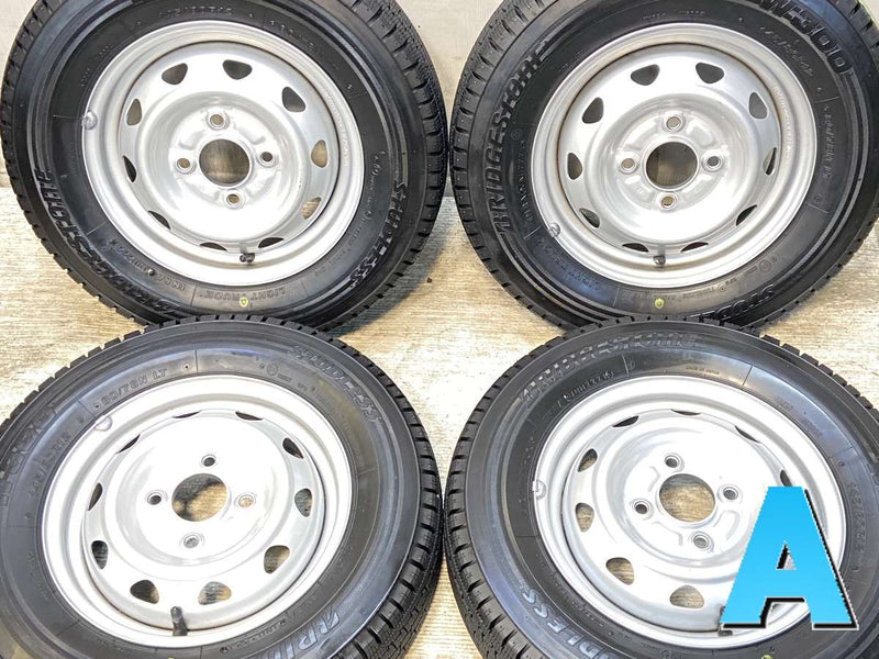 ブリヂストン W300 145/80R12 80/78LT /　 TOPY T3 3.5J+ 100-4穴 4本