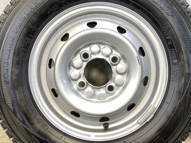 ダンロップ ウィンターマックス SV01 145/80R12 80/78LT /　 TOPY M74 3.5J+ 100-4穴 4本