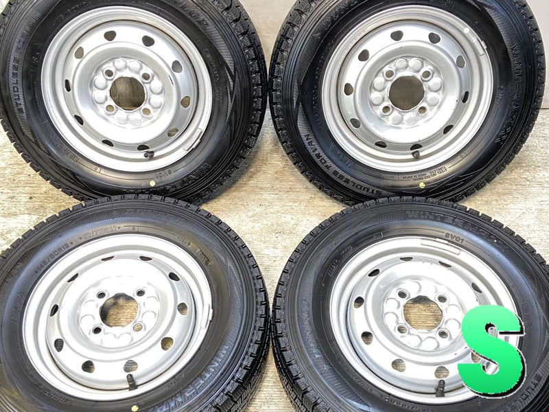 ダンロップ ウィンターマックス SV01 145/80R12 80/78LT /　 TOPY M74 3.5J+ 100-4穴 4本