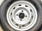 ブリヂストン W300 145/80R12 80/78LT /　 JECT T3 3.5J+ 100-4穴 4本