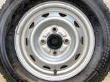 ブリヂストン W300 145/80R12 80/78LT /　 JECT T3 3.5J+ 100-4穴 4本