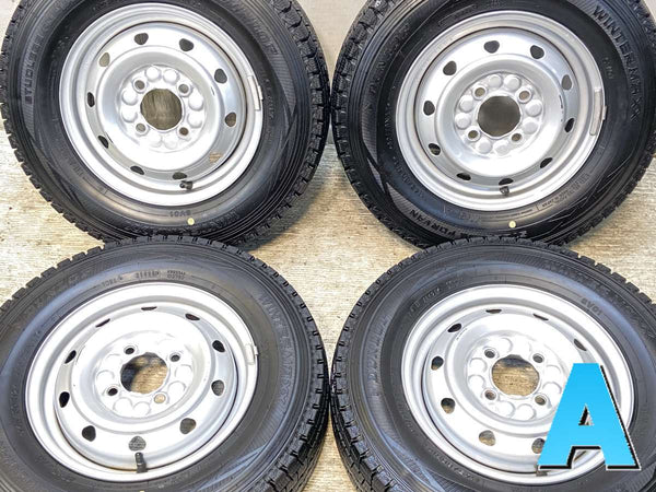 ダンロップ ウィンターマックス SV01 145/80R12 80/78LT /　 M74 3.5J+ 100-4穴 4本