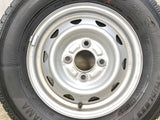 ヨコハマ アイスガード iG91 145/80R12 80/78LT /　 TOPY T3 3.5J+ 100-4穴 4本