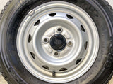ブリヂストン W300 145/80R12 80/78LT /　 JECT T3 3.5J+ 100-4穴 4本