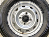 ブリヂストン W300 145/80R12 80/78LT /　 JECT T3 3.5J+ 100-4穴 4本