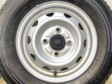 ブリヂストン W300 145/80R12 80/78LT /　 JECT T3 3.5J+ 100-4穴 4本