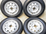 ブリヂストン W300 145/80R12 80/78LT /　 JECT T3 3.5J+ 100-4穴 4本