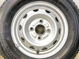 ブリヂストン W300 145/80R12 80/78LT /　 JECT T3 3.5J+ 100-4穴 4本