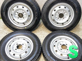 ダンロップ ウィンターマックス LV01 forVAN 145/80R12 80/78LT /　 TOPY M74 3.5J+ 100-4穴 4本