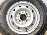ダンロップ ウィンターマックス LV01 forVAN 145/80R12 80/78LT /　 TOPY M74 3.5J+ 100-4穴 4本