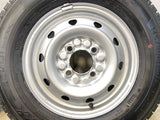 ダンロップ ウィンターマックス LV01 forVAN 145/80R12 80/78LT /　 TOPY M74 3.5J+ 100-4穴 4本