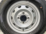 ダンロップ ウィンターマックス SV01 145/80R12 80/78LT /　 キャロウィン T3 3.5J+ 100-4穴 4本
