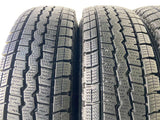 ダンロップ ウィンターマックス SV01 145/80R12 80/78LT /　 キャロウィン T3 3.5J+ 100-4穴 4本