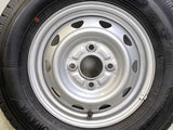 ヨコハマ アイスガード iG91 145/80R12 86/84N LT /　 キャロウィン　T3 3.5J+34 100-4穴 4本