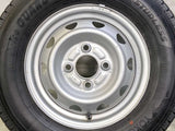 ヨコハマ アイスガード iG91 145/80R12 86/84N LT /　 キャロウィン T3 3.5J+34 100-4穴 4本