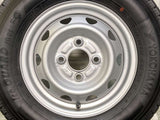 ヨコハマ アイスガード iG91 145/80R12 86/84N LT /　 キャロウィン T3 3.5J+34 100-4穴 4本