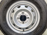 ブリヂストン W300 145/80R12 80/78LT /　 JECT T3 3.5J+ 100-4穴 4本