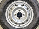 ブリヂストン W300 145/80R12 80/78LT /　 JECT T3 3.5J+ 100-4穴 4本
