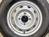ブリヂストン W300 145/80R12 80/78N LT /　 JECT 3.5J+ 100-4穴 4本