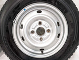 ブリヂストン W300 145/80R12 80/78Ｎ LT /　 TOPY E47 4.0J+ 100-4穴 4本