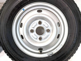 ブリヂストン W300 145/80R12 80/78Ｎ LT /　 TOPY E47 4.0J+ 100-4穴 4本