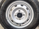 ダンロップ ウィンターマックス LV01 145/80R12 80/78N LT /　 JECT T3 3.5J+ 100-4穴 4本